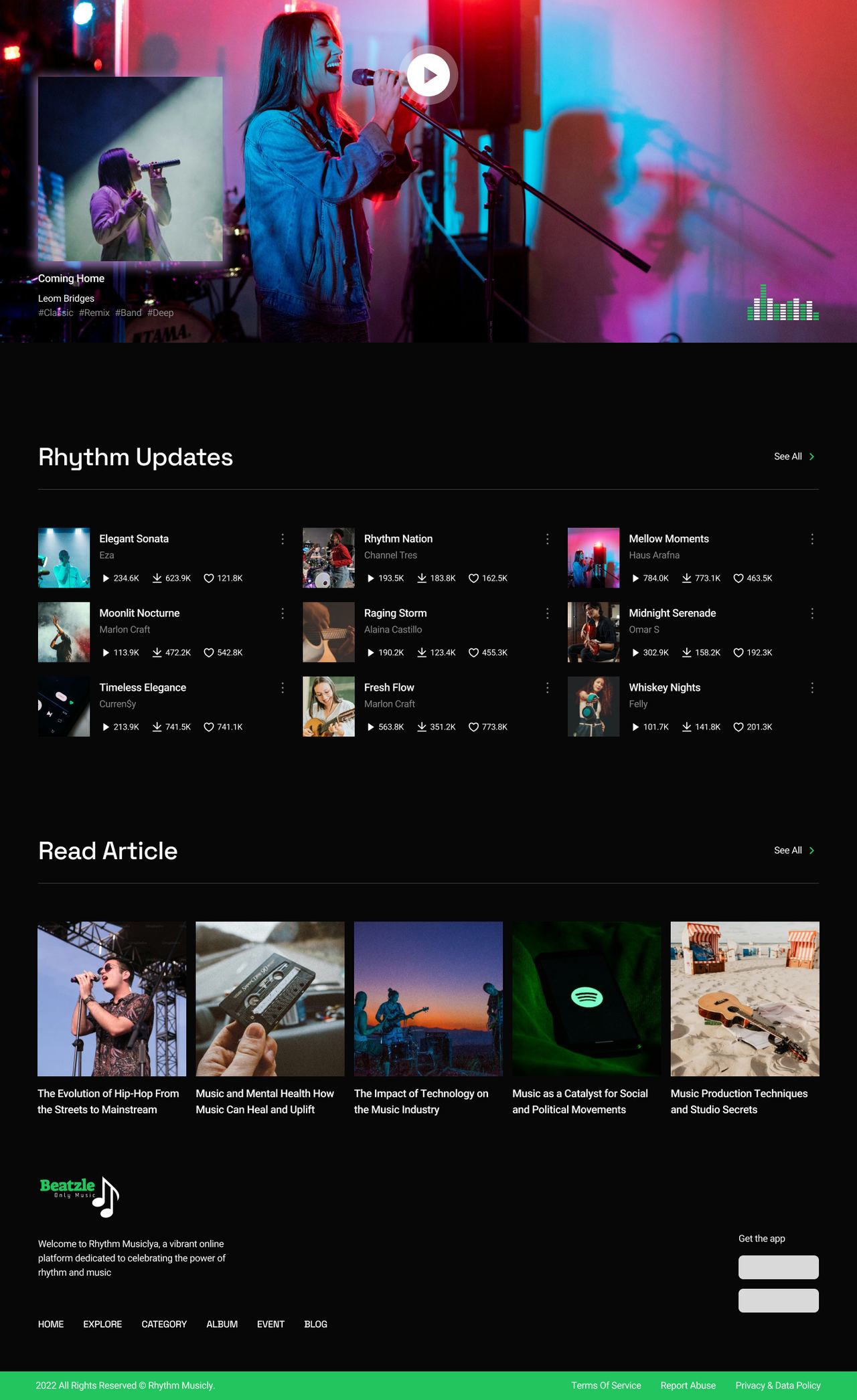 Beatzlz — Music Streaming Platform — image 3