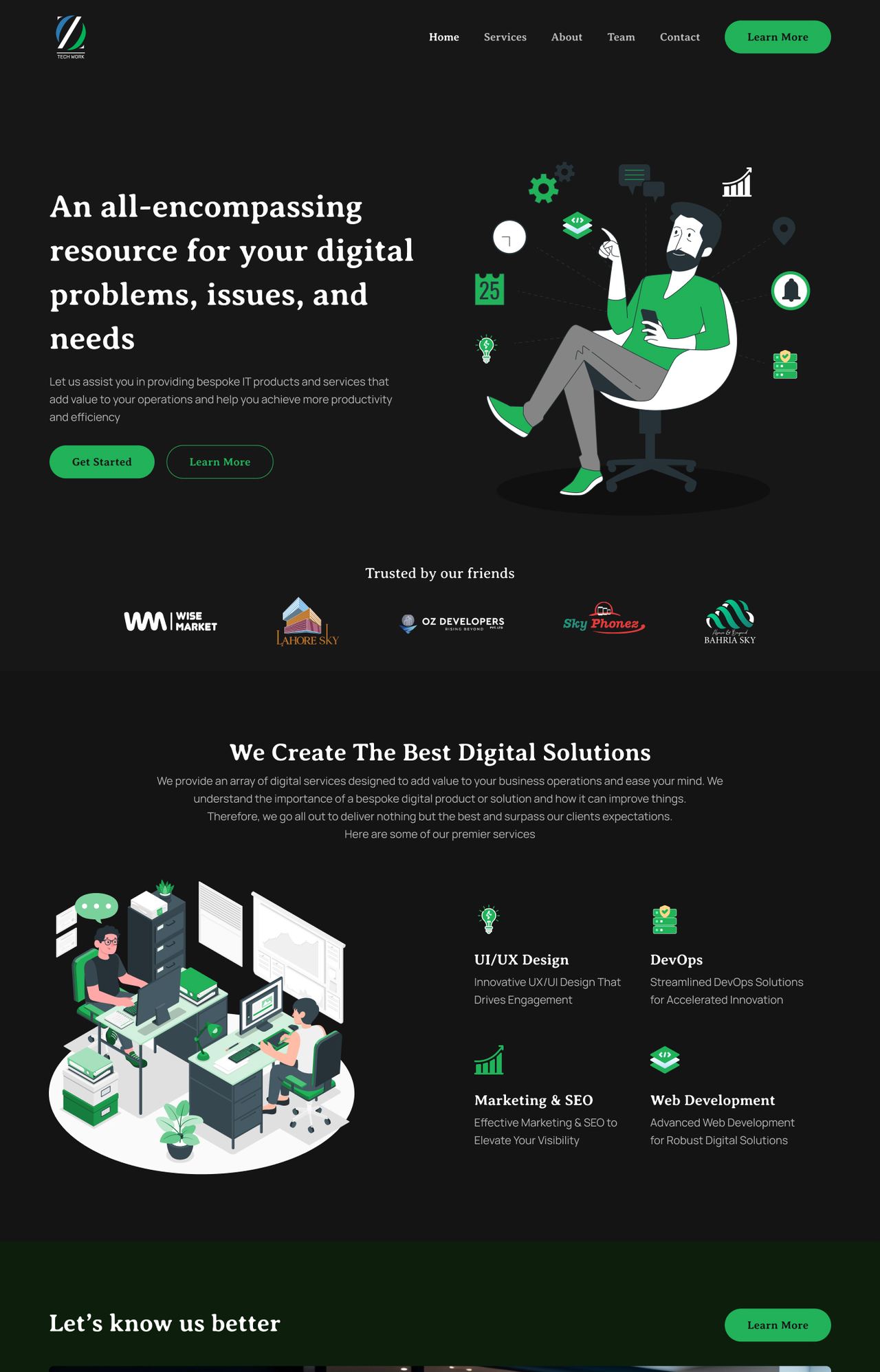 OZ Techwork — Digital Solutions Agency — image 1