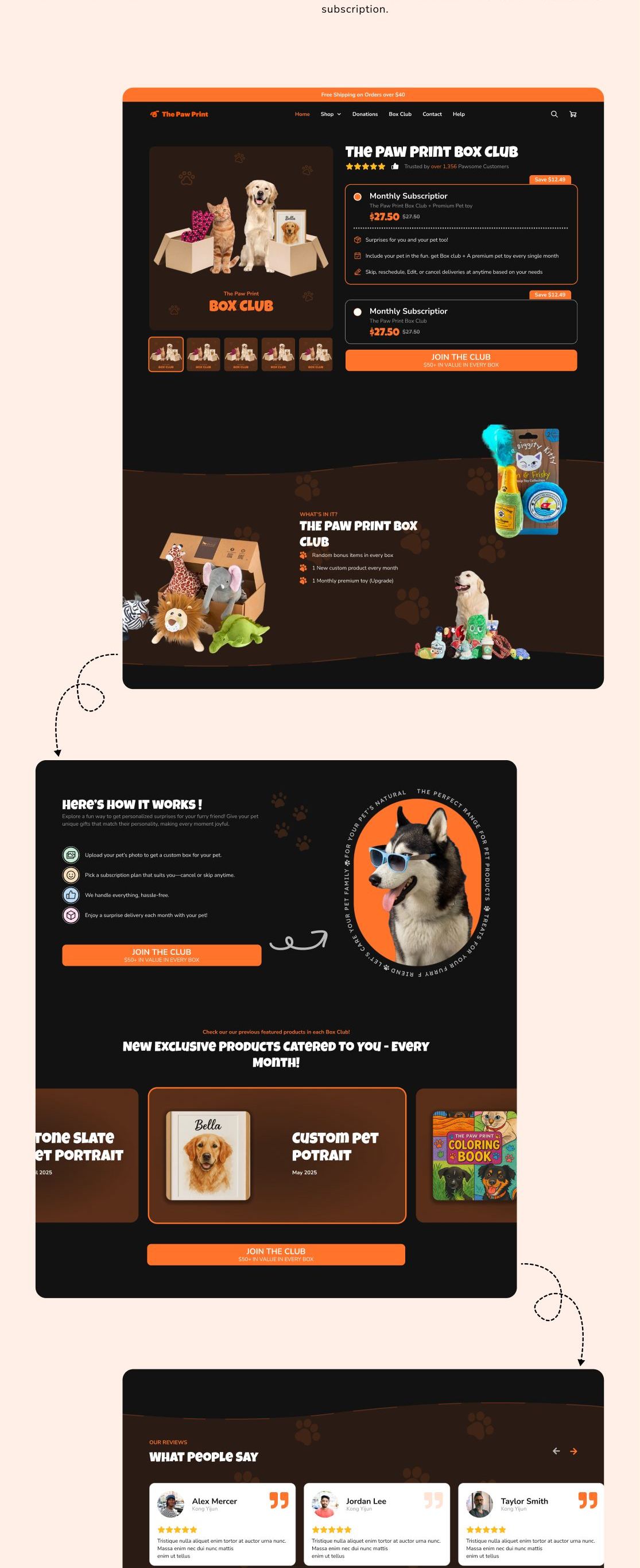 Paw Print — Pet Subscription Service — image 5