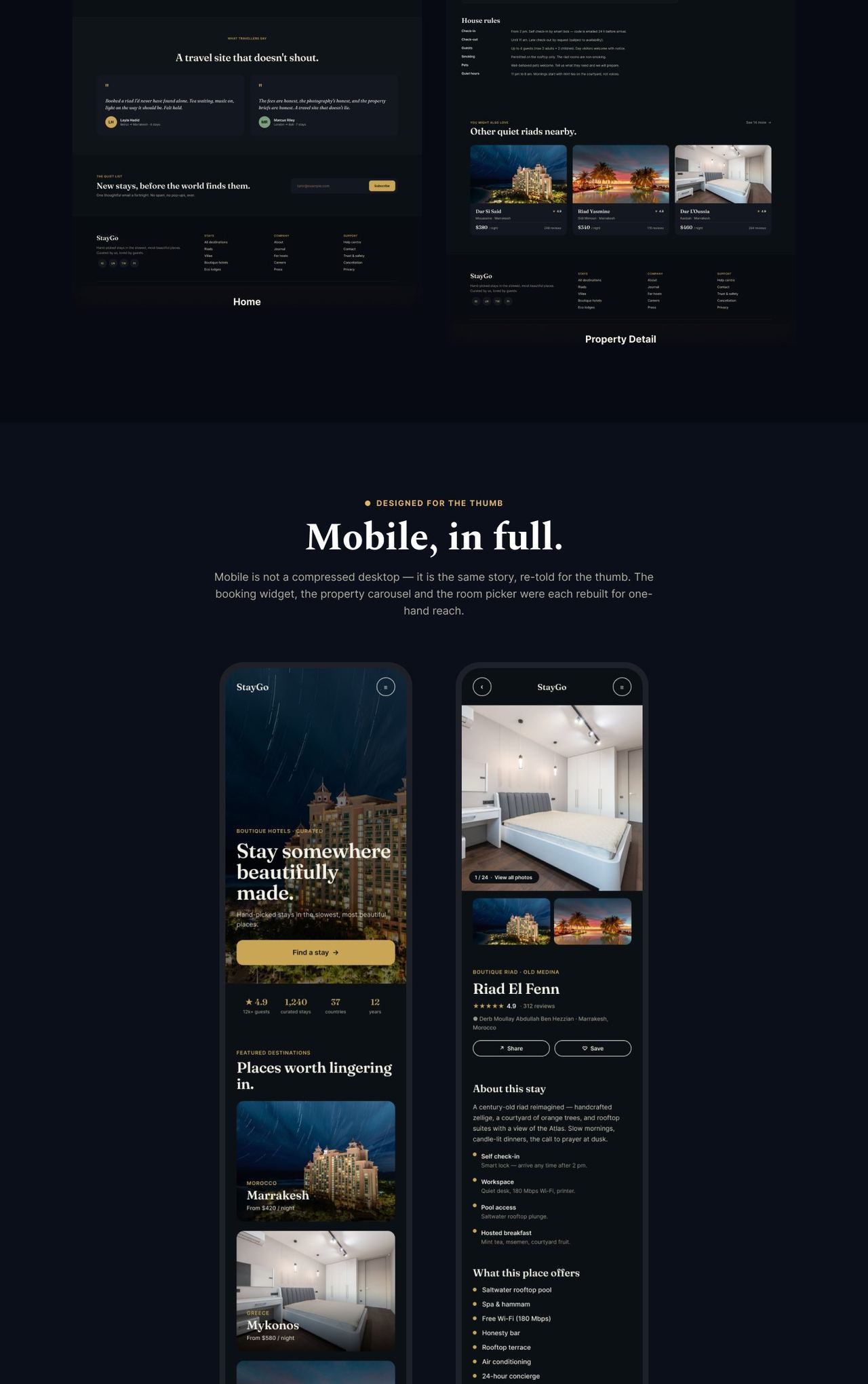 StayGo — Boutique-Hotel Booking Platform — image 4