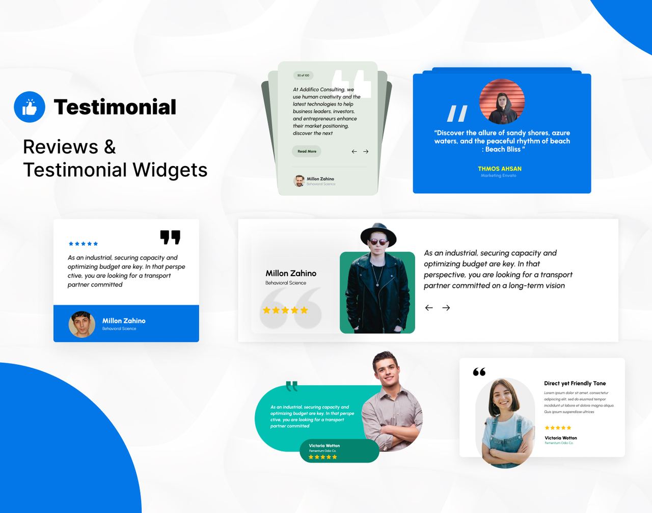 Testimonial & Review Widgets — image 1